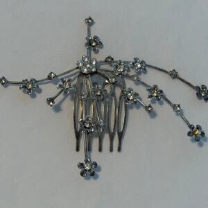 Elegant Vintage Wedding/Bridal - Floral Hair Comb - Hair Pins